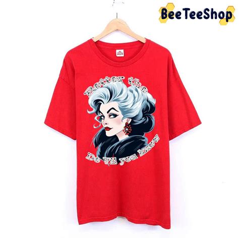 Cruella De Vil 101 Dalmatian Trending Unisex T Shirt Beeteeshop