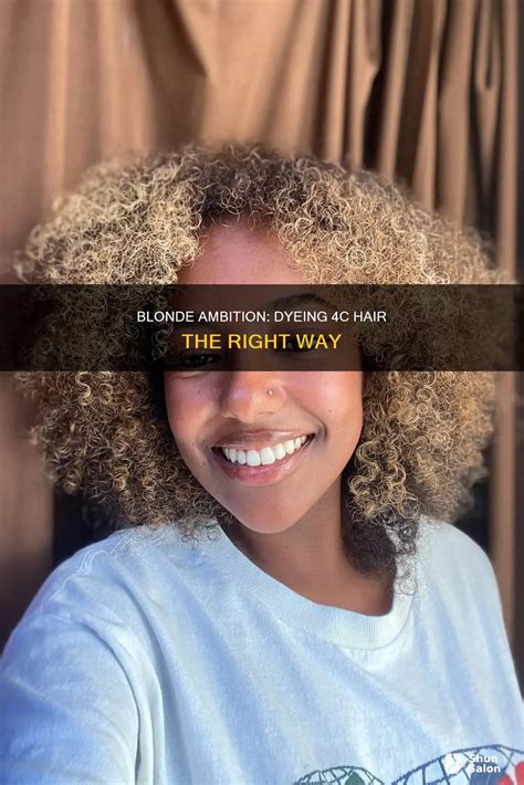 Blonde Ambition Dyeing C Hair The Right Way ShunSalon