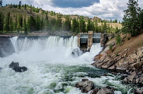 Little Falls Dam On The Spokane River Photograph by Sam Judy - Fine Art ...