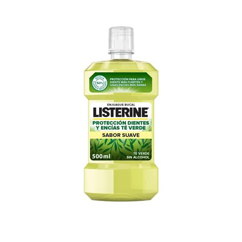 Buy Listerine Green Tea Teeth And Gum Protection Mouthwash 500ml ...