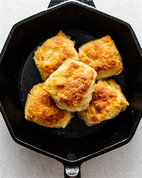 Small Batch Skillet Buttermilk Biscuits · I Am A Food Blog I Am A Food Blog