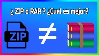 Diferencia Entre Zip Y Rarsoluci N