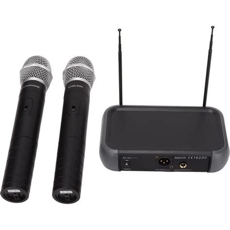 V Plug And Play Fm Syst Me De Microphone Portable Sans Fil