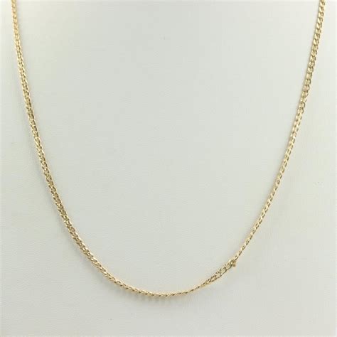 14kt Gold Curb Chain Necklace Property Room