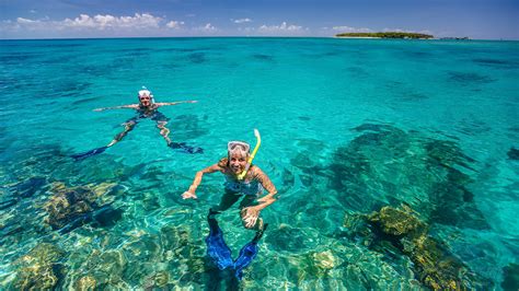 Green Island Great Barrier Reef Tour Cairns Australia Great