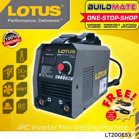 Buildmate Lotus Igbt Arc Mini 200a Inverter Welding Machine Lt200esx