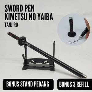 Jual Pulpen Pedang Sword Pen Tanjiro Anime Demon Slayer Kimetsu No