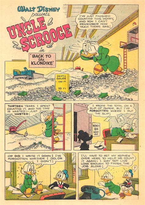 Walt Disney S Uncle Scrooge Four Color Mar Vf Nm Carl