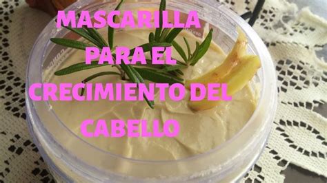 Crece Tu Cabello Mascarilla De Romero Sabila Y Jengibre Pelo