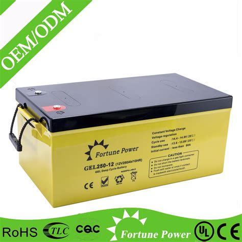 Ce Msds Approved Solar 12v 250ah Battery China Agm Battery 12v 120ah And 600ah Battery