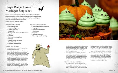 The Nightmare Before Christmas The Official Cookbook Entertaining