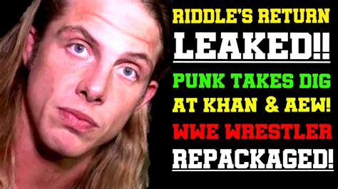 Wwe News Wwe S Plan For The Bloodline Matt Riddle Return Set Cm Punk