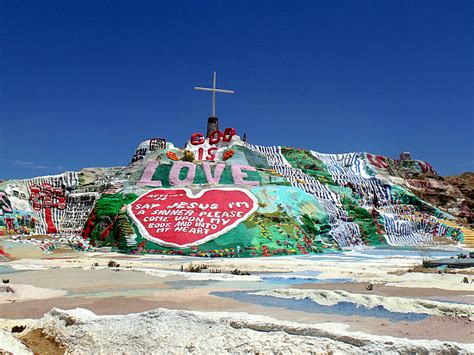 Salvation Mountain - Valerie Was Here