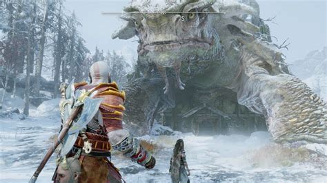 God Of War Ragnarok Kratos And Freya Visit The Giant Turtle After The