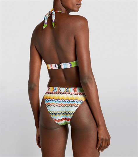 Zigzag Halterneck Bikini