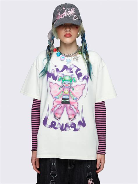 Off White Oversized Graphic T Shirt Minga London Minga London Us