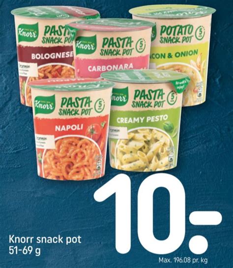 Snack Pot Instant Retter Tilbud Hos Rema 1000