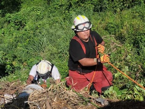 Adulto Mayor Cae A Un Barranco En Geo Pinos En Veracruz VIDEO