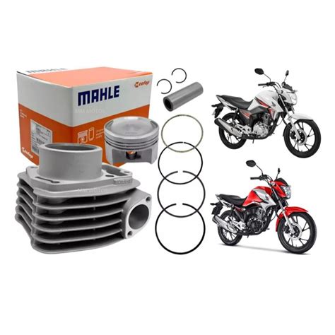 Kit Cilindro Motor Titan Fan Bros Cofap Metal Leve Mahle Shopee