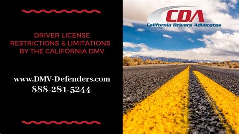 What Is A California Restricted Drivers License And What Are Its Limitations Youtube