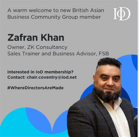 abid khan chair iod british asian business community posted  linkedin