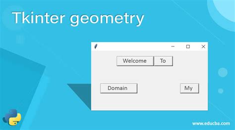 Python Tkinter Window