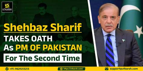 For The Nd Time Shehbaz Sharif Takes Oath As Pakistan S Pm