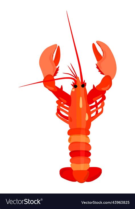 Lobster Royalty Free Vector Image - VectorStock