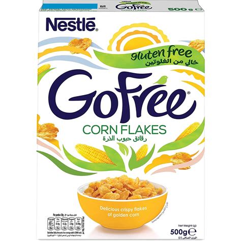 Nestlé Go Free Corn Flakes Gluten Free Cereal 375gm