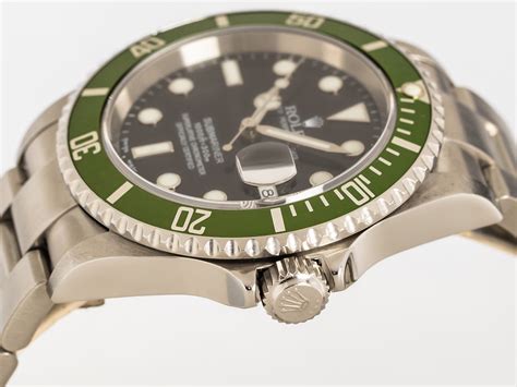 Rolex Submariner Date Kermit Ref Lv F Series Steel Box Bj