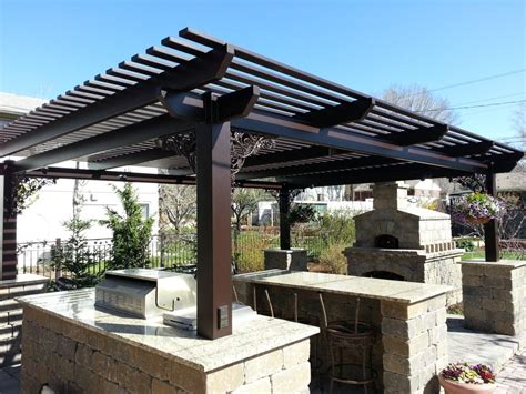 Choose Steel Pergolas To Give A New Looks Topsdecor