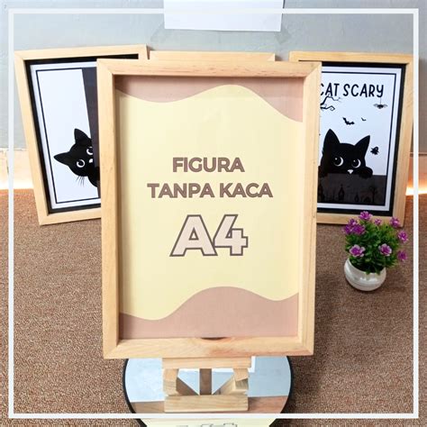 jual figura   kaca ukuran  kayu berkualitas shopee indonesia