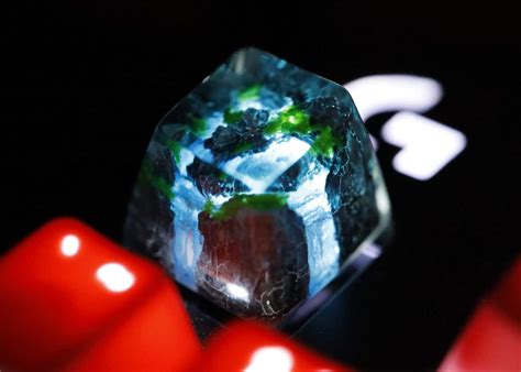 moon key  seasons artisan keycap mechanical keyboards keycaps