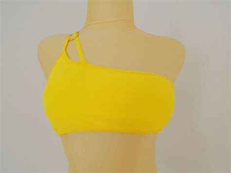 Bikini Amarillo Top Asim Trico