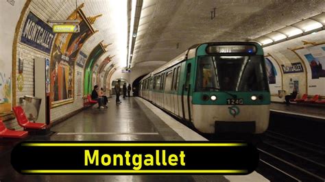 Metro Station Montgallet Paris Walkthrough Youtube