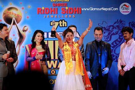 Puja Sharma Nefta Award Hk Glamour Nepal