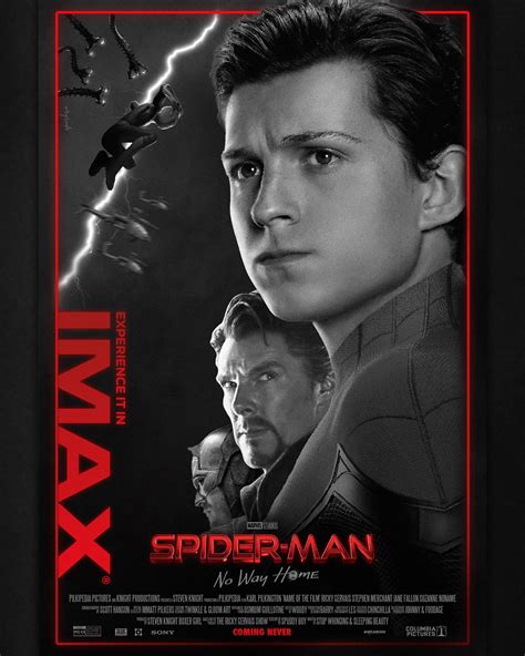 Spider Man No Way Home IMAX Poster 2021 SPIDERMAN 3 By IG Mr