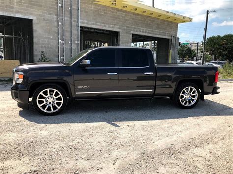 2014 Gmc Sierra 1500 Denali Iridiummetalic Loweredgmc Gmc Trucks