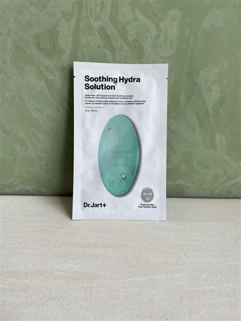 Dr Jart Dermask Water Jet Soothing Hydra Solution Sheet Mask Wonderflaw