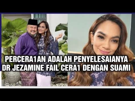 Tak Sangka Dr Jezamine Akhirnya Fail Ce Rai Dengan Suami Harith Mohon