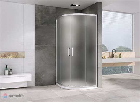 Душевой уголок ABBER Schwarzer Diamant 1950x1000x1000 (матовое стекло ...