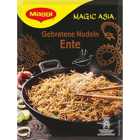 Maggi Gebratene Nudeln Ente asiatisch gewürzt Kaufland de