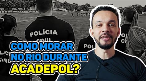 Concurso Da Pcerj Moradia No Rj Durante A Acadepol Youtube