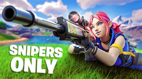 Sniper Only Challenge Chapter Seaason Fortnite Battle Royale