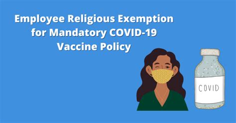 Employee Religious Exemption For Mandatory Covid Vaccine Policy