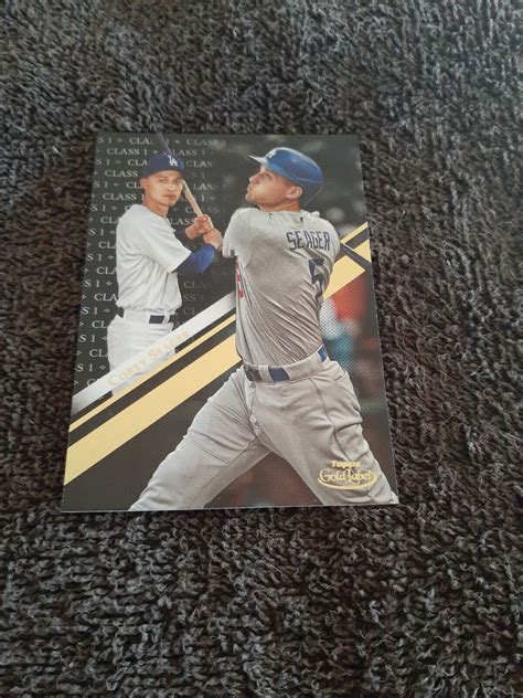 Topps Gold Label Class Corey Seager Los Angeles Dodgers Baseball