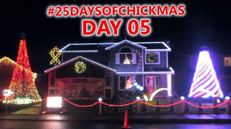 Insane Christmas Lights Day 339 Vlogmas Chickmas Youtube