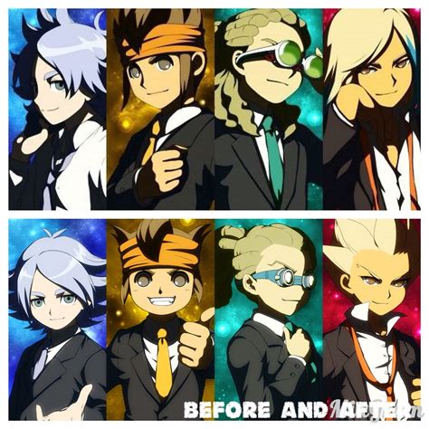 Before And After Inazuma Eleven