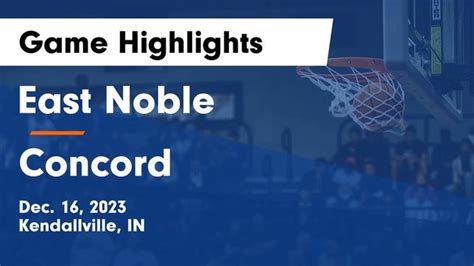 Basketball Game Preview East Noble Knights Vs Garrett Railroaders