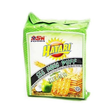 Jual Hatari See Hong Puff Kelapa Margarine 260 Gr 1 KARTON ISI 36